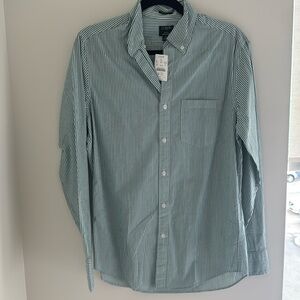 NWT J. Crew Flex Washed Mens Button Down